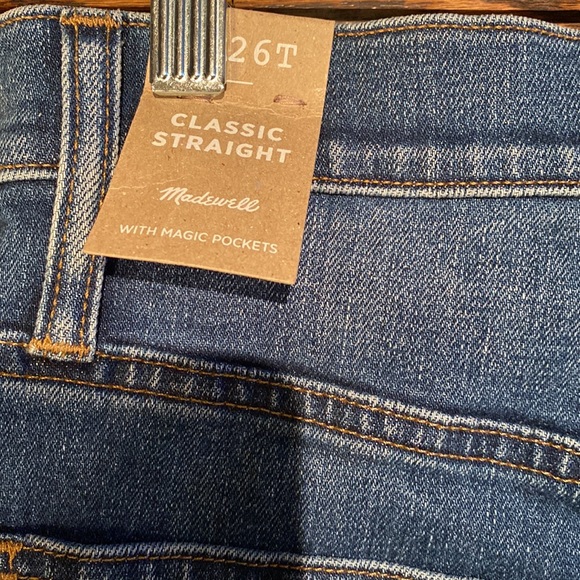 Madewell Classic Straight Jeans - Picture 3 of 8
